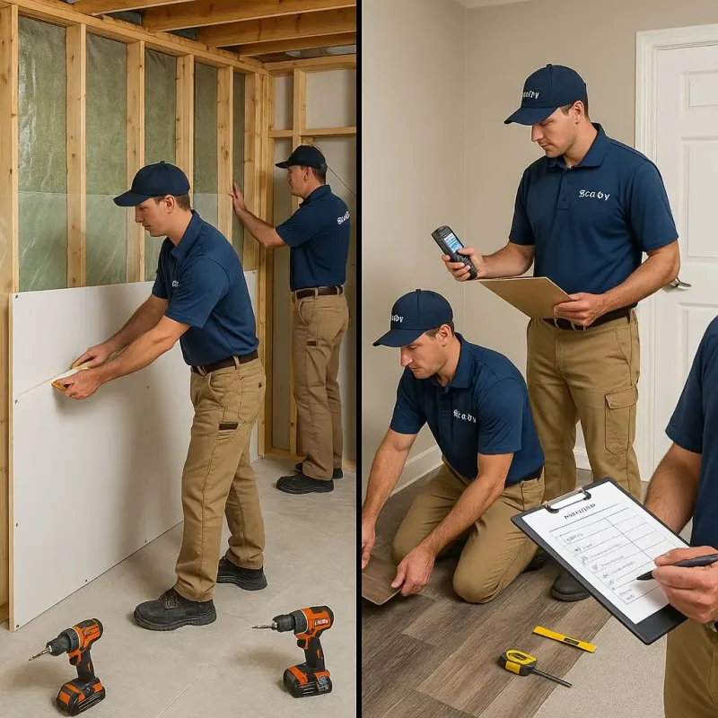 Repairs and Reconstruction process in Hurlock, MD